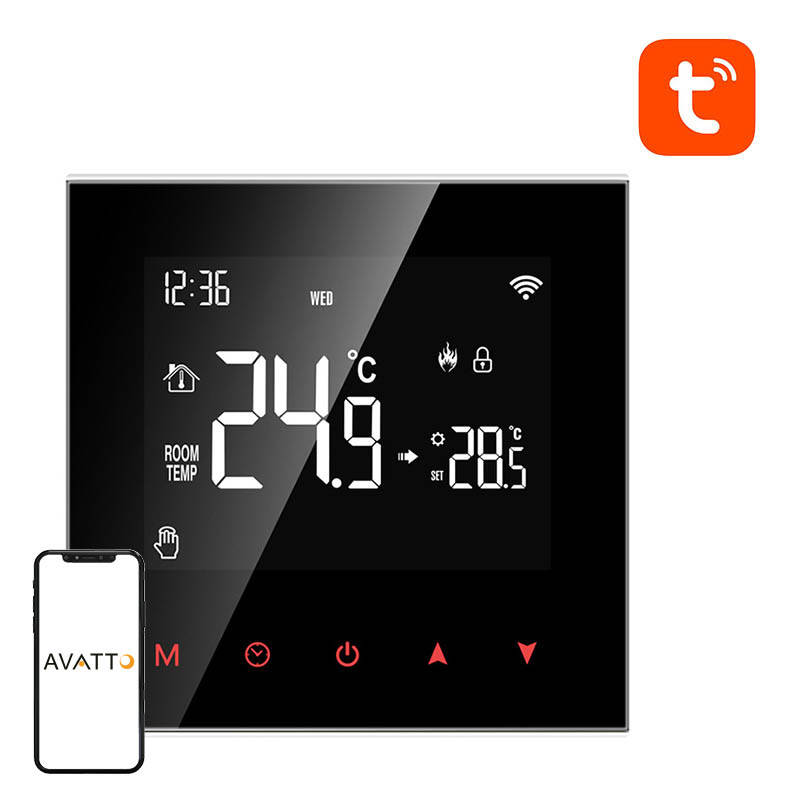 Avatto ZWT100 smart Thermostat 3A ZigBee Boiler TUYA