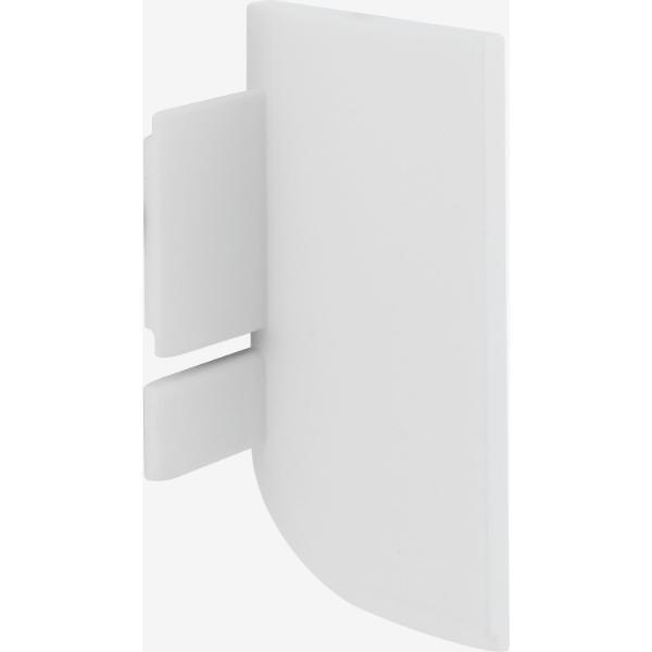 ninka Endkappe Aktor L-Profil rechts, Kunststoff weiß