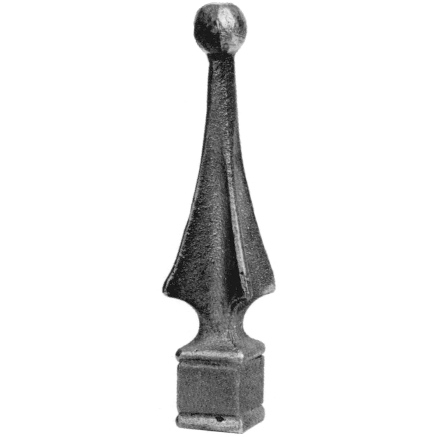 IAM DESIGN Spitze Höhe 130 mm, Schmiedeeisen