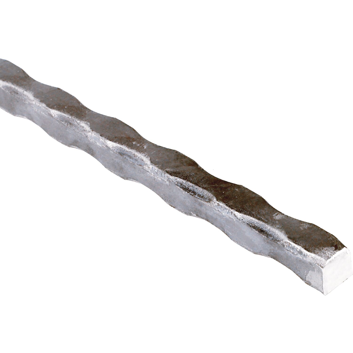 IAM DESIGN Langmaterial, Profil, 12 x 12 x 3000 mm, Schmiedeeisen gehämmert