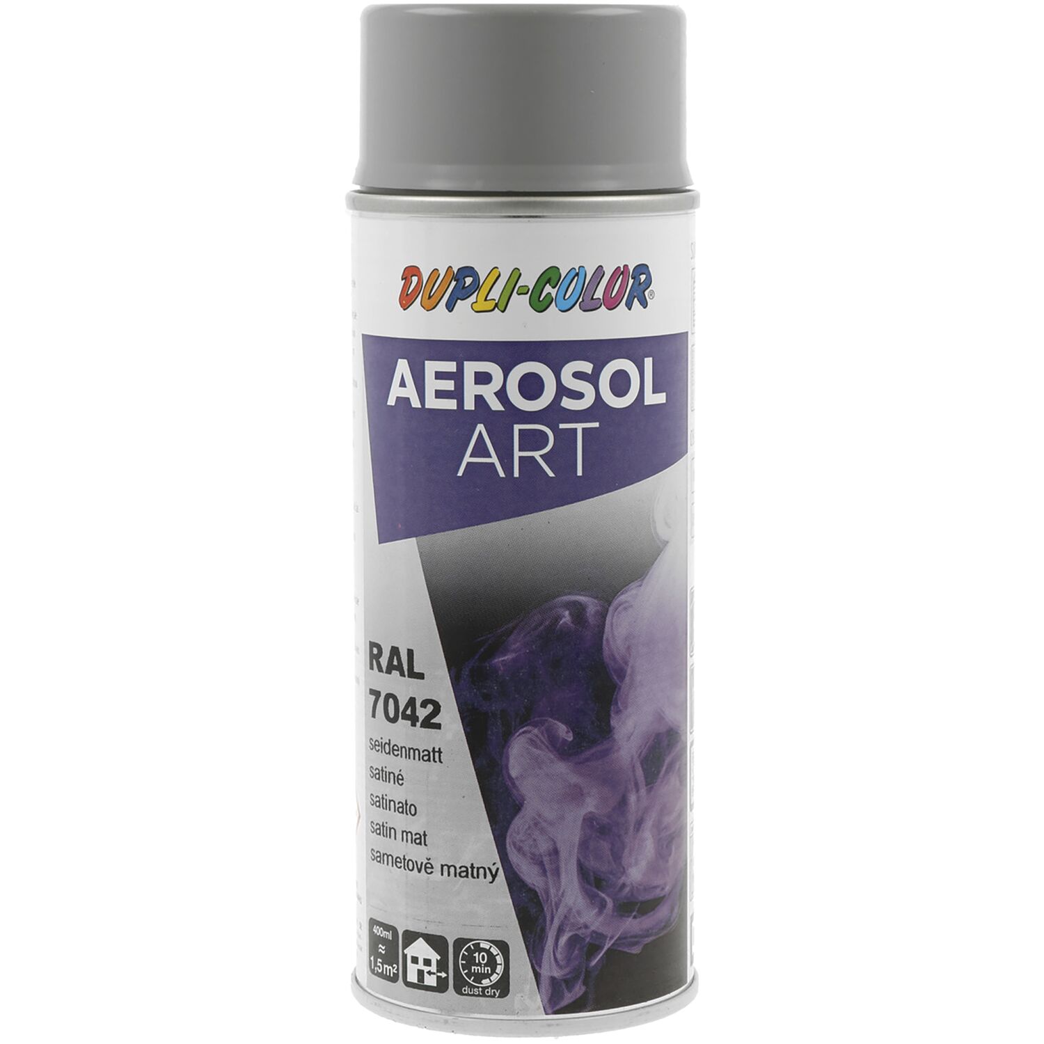 Dupli-Color Lackspray Aerosol Art 400ml verkehrsgrau seidenmatt / RAL 7042