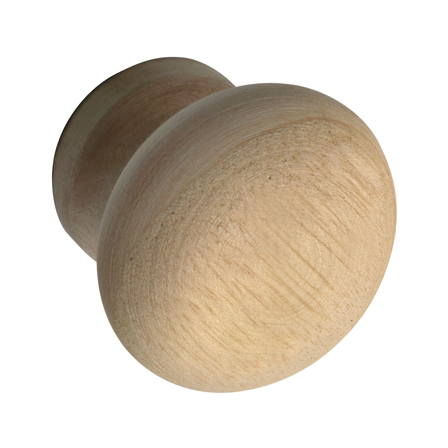 Knopf Hemera ø 30 mm, Tiefe 28 mm, Esche roh