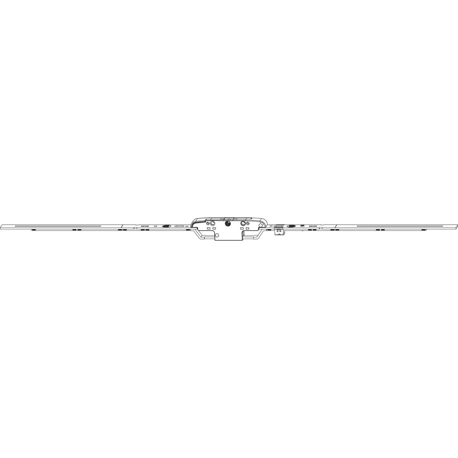 Maco #218248 MACO MM D-/DK-Getriebe variabel DM -6 mm FFH 530-800 mm silber (218248)