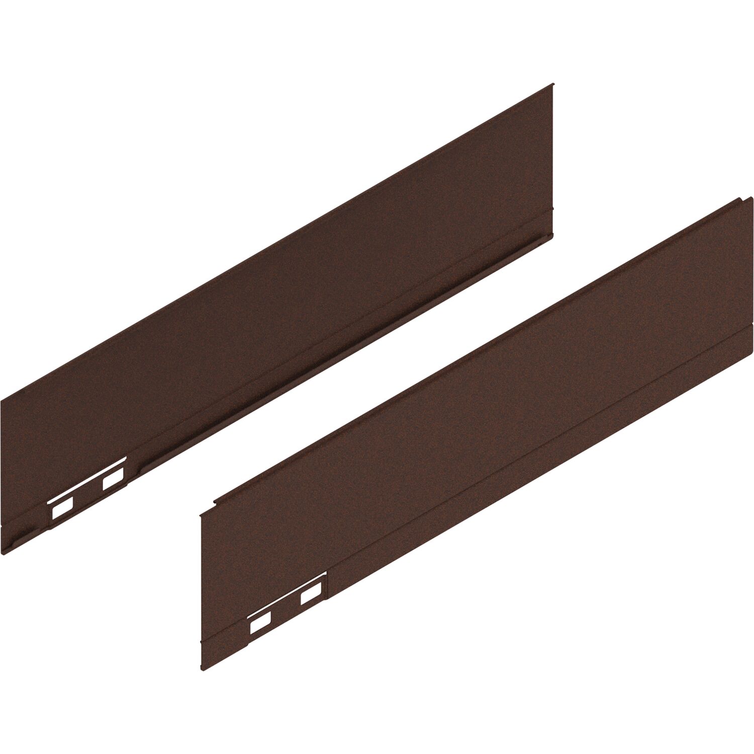 blum LEGRABOX special edition Dekorelement Höhe M, NL 350 mm, Noble Rust