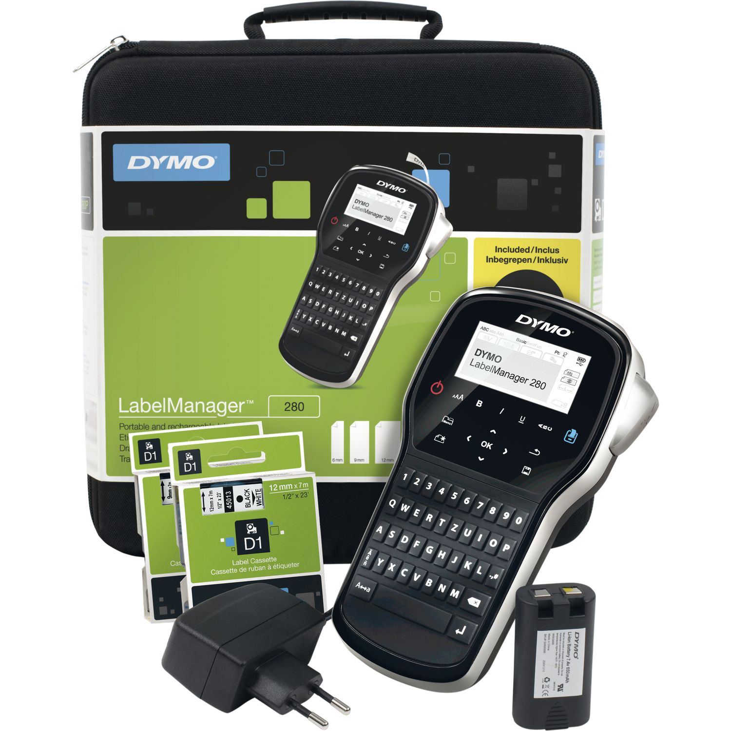 Beschriftungsgerät Label Manager 280 im Softcase