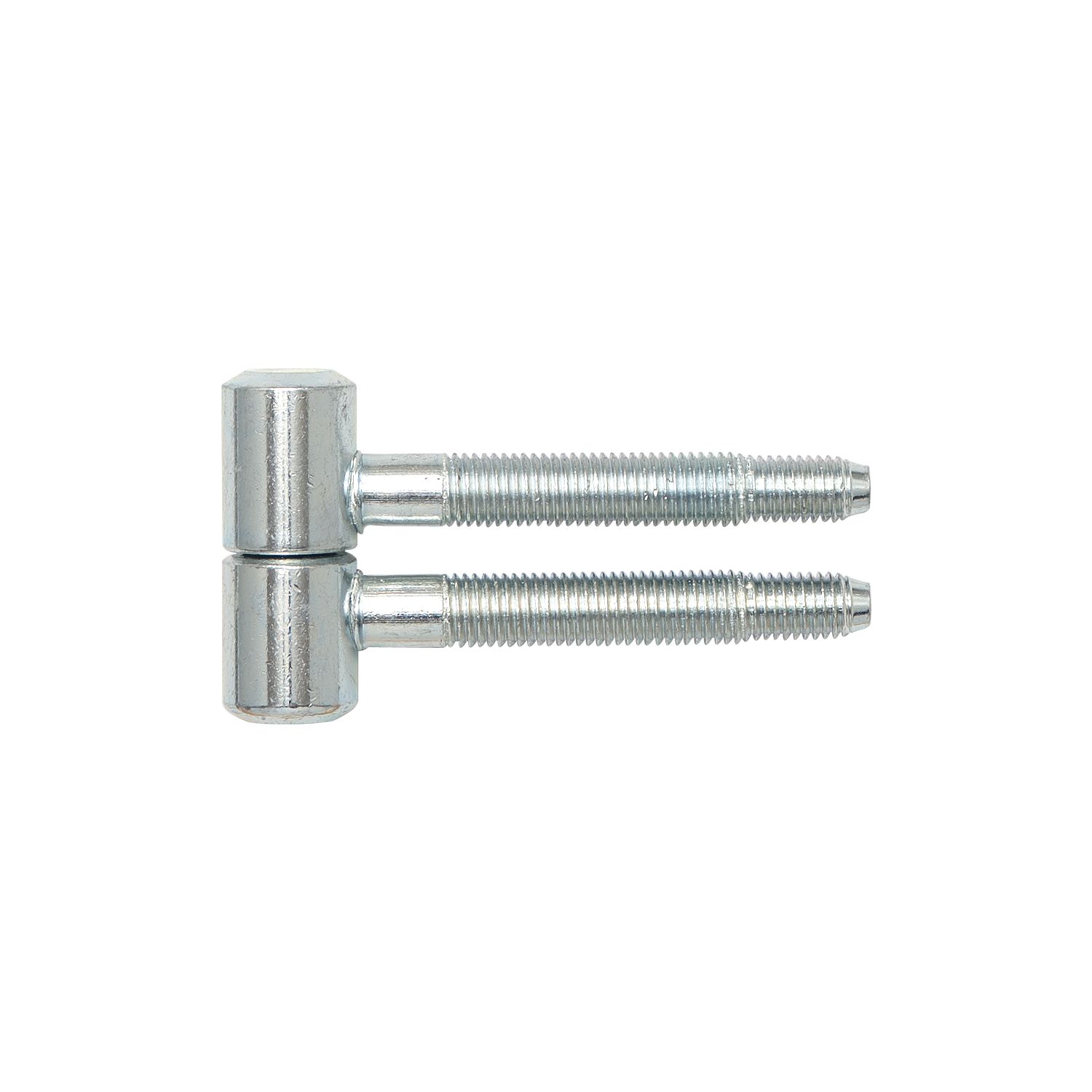 Einbohrband zweiteilig Zylinderkopf Holz 16 mm verzinkt