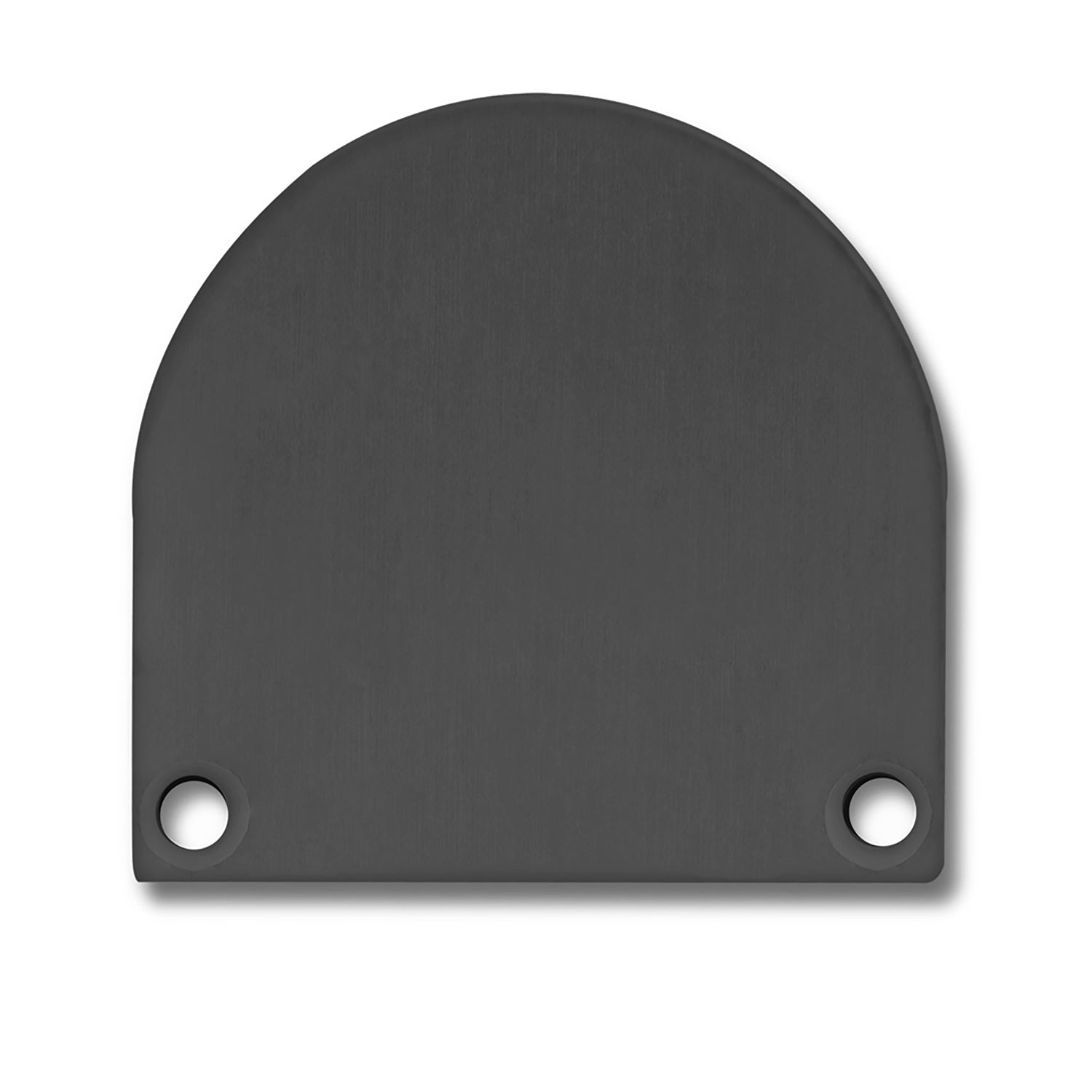 ISOLED Endkappe EC46 Alu schwarz RAL 9005 für SURF/DIVE24 FLAT mit COVER13 2 STK inkl. Schraube