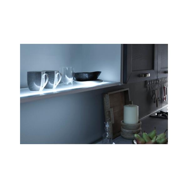 L&S L&S Lichtboden Paris L: 462mm, 6W, 4000K Neutralweiß, edelstahlfarbig