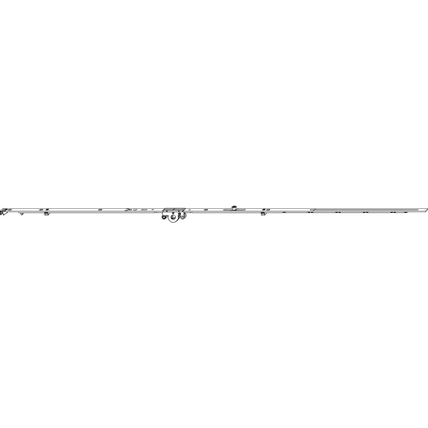 Maco #201835 MACO MM D-Getriebe fix, DM 15 mm, 1iS, FFH 1091-1340 mm (201835)