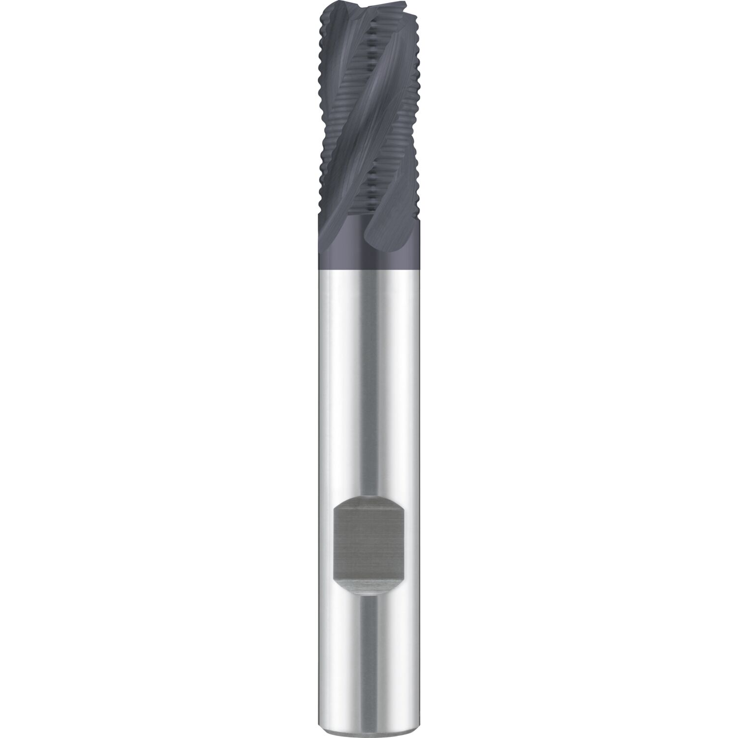 MAYKESTAG VHM-Schruppfräser 30° ALUNIT 16,0 mm DIN 6527 L lang