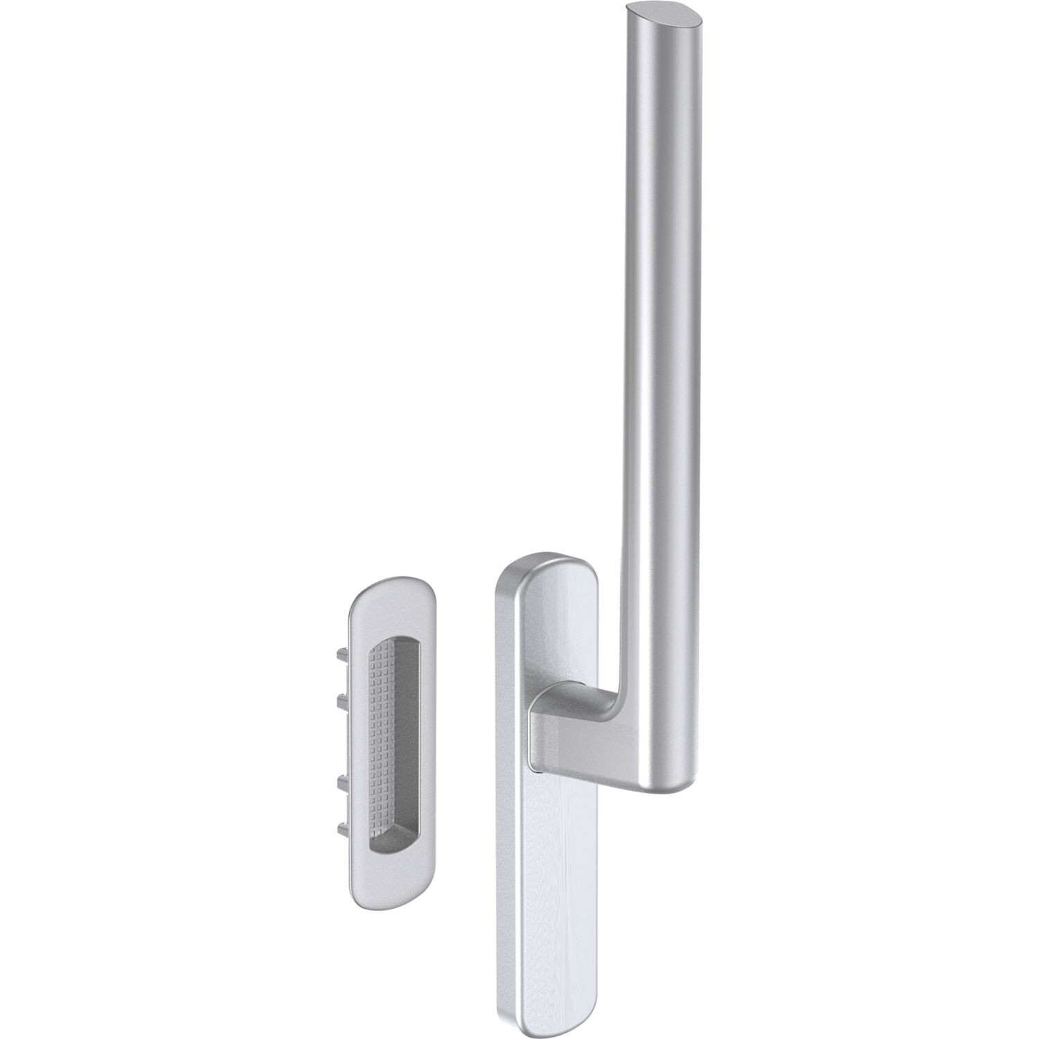 Maco #103638 HS Griffgarnitur 12 innen Türstärke 69-78mm Alu silber eloxiert