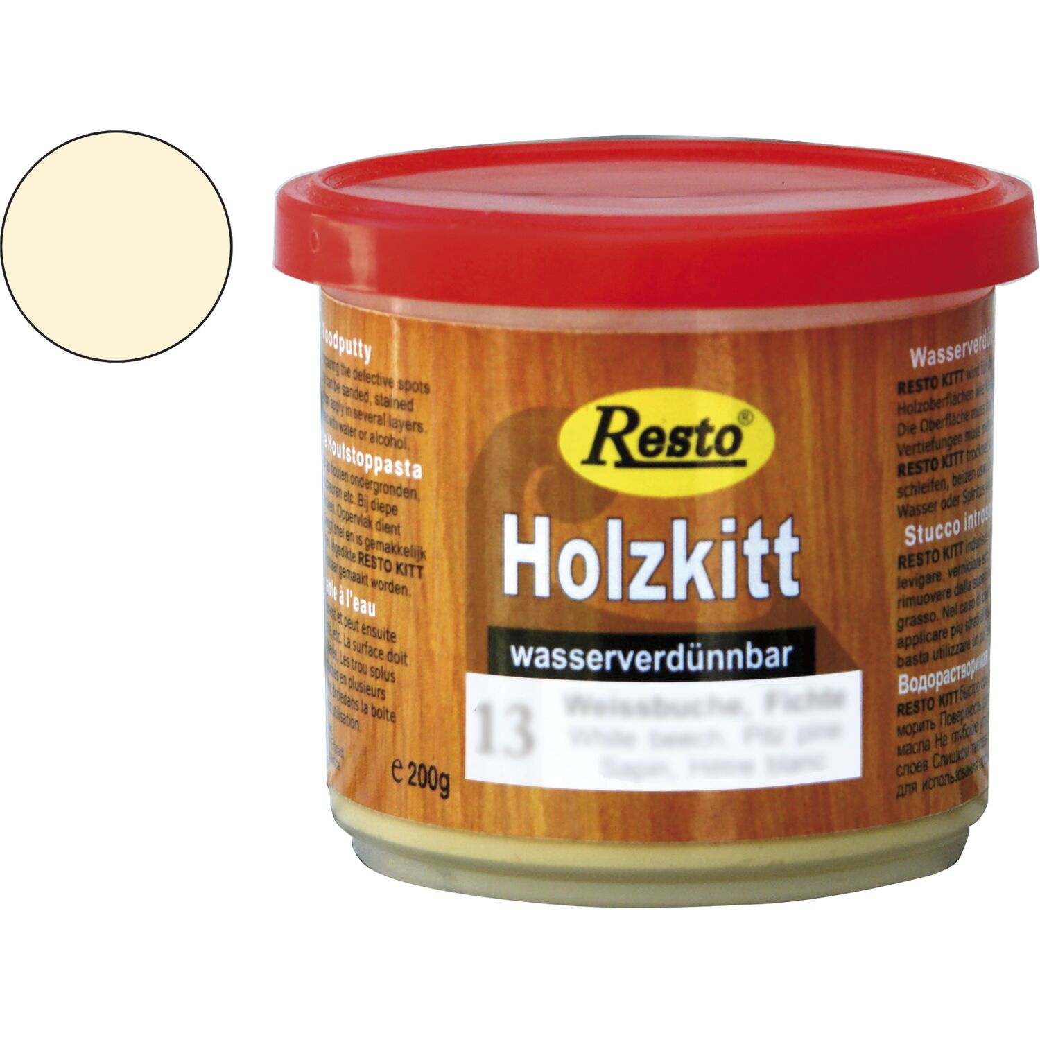 RESTO Holzkitt Natur / Ahorn 200g