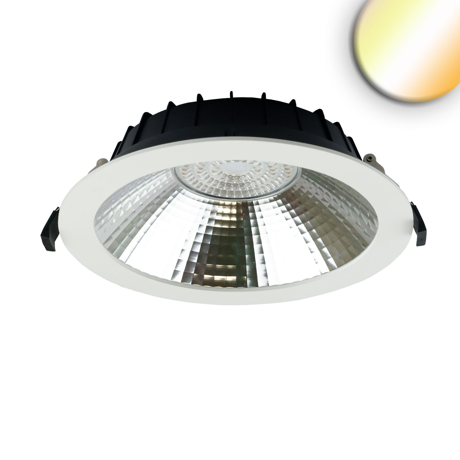 ISOLED LED Downlight Reflektor 18W 60° 150lm/W UGR