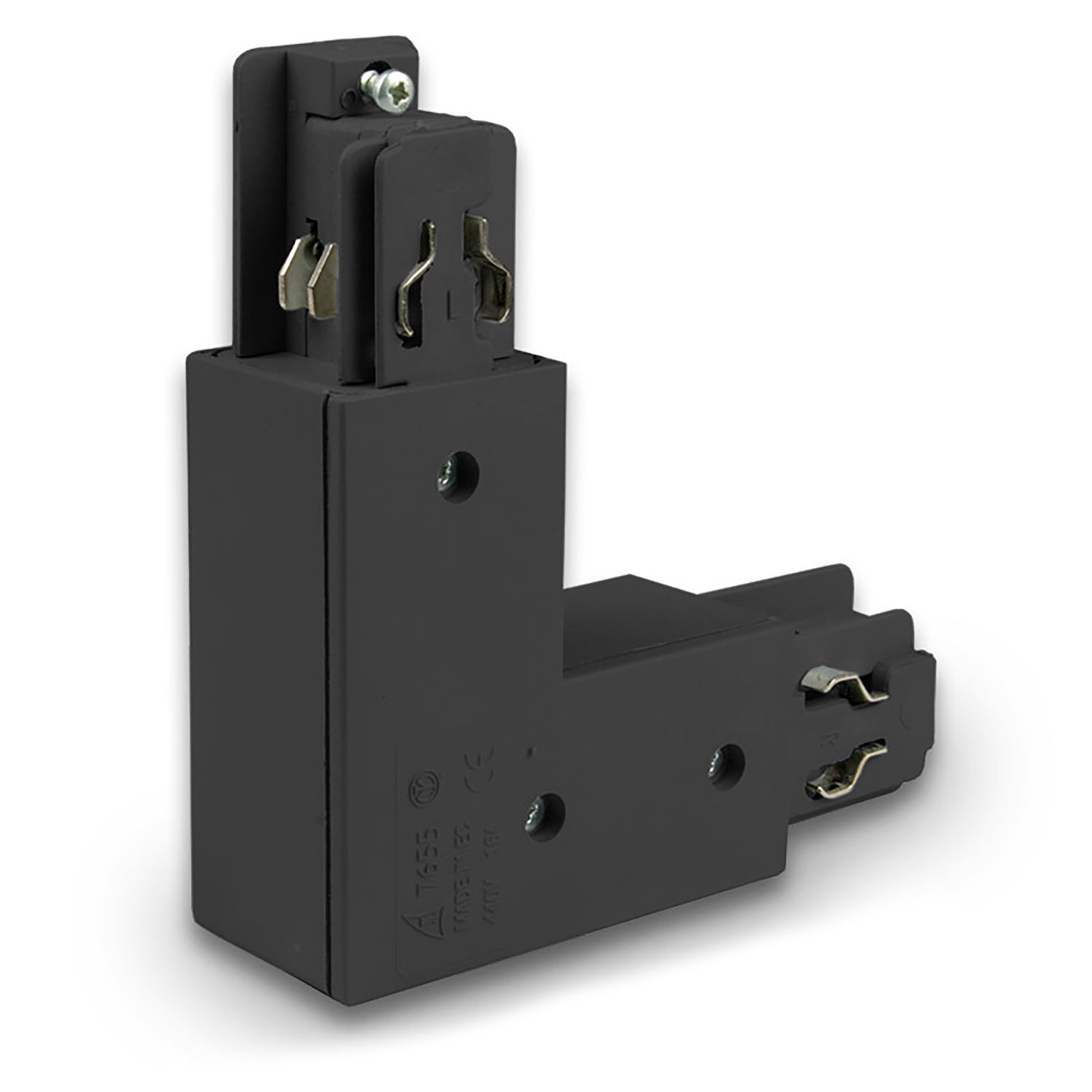 ISOLED 3-Phasen Classic L-Verbinder N-Leiter außen Schutzleiter innen schwarz ISOLED 3-Phasen Classic L-Verbinder N-Leiter außen Schutzleiter innen schwarz
