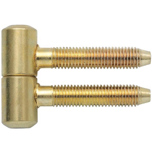 SFS intec Anuba Einbohrband, Band ø 9 mm, Stahl vermessingt