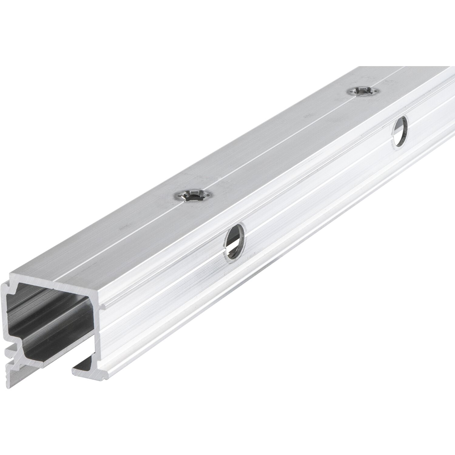 Hawa HAWA DIVIDO 100 Combi-Laufschiene gelocht, Länge 2500 mm, Aluminium eloxiert