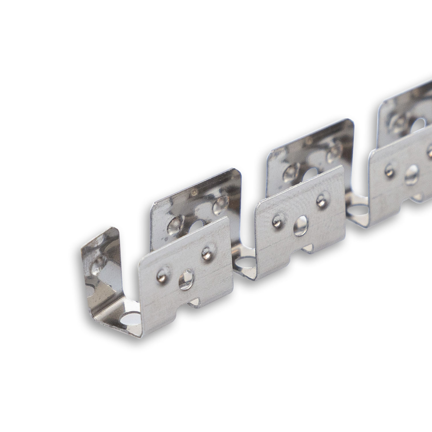 ISOLED LED Aufbauprofil eloxiert gezahnt und flexibel für NEON Flexband B04H08 100 cm