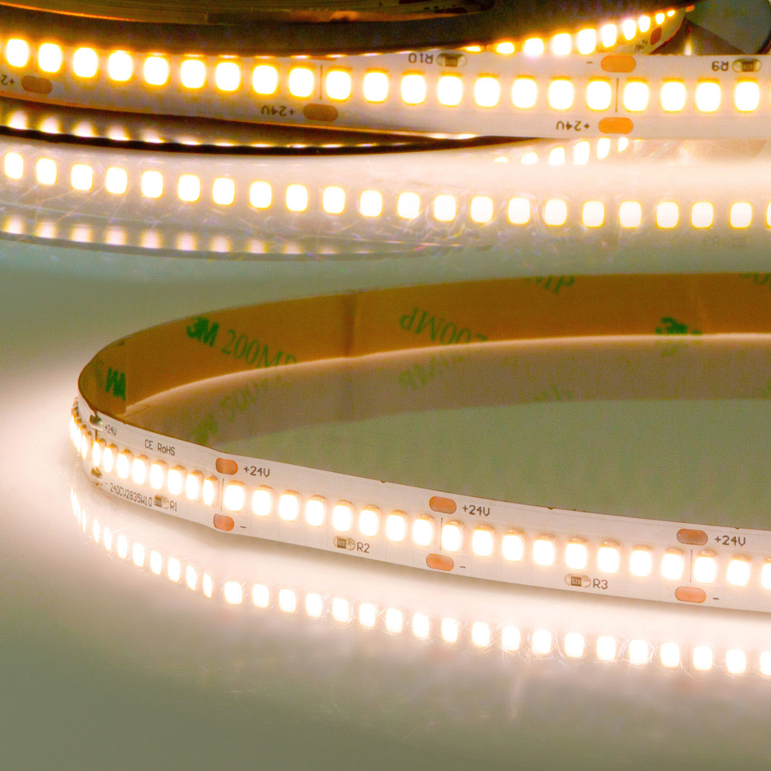 ISOLED LED HEQ927 Flexband High Bright 24V DC 22W IP20 2700K 135 lm/W 5m Rolle 240 LED/m