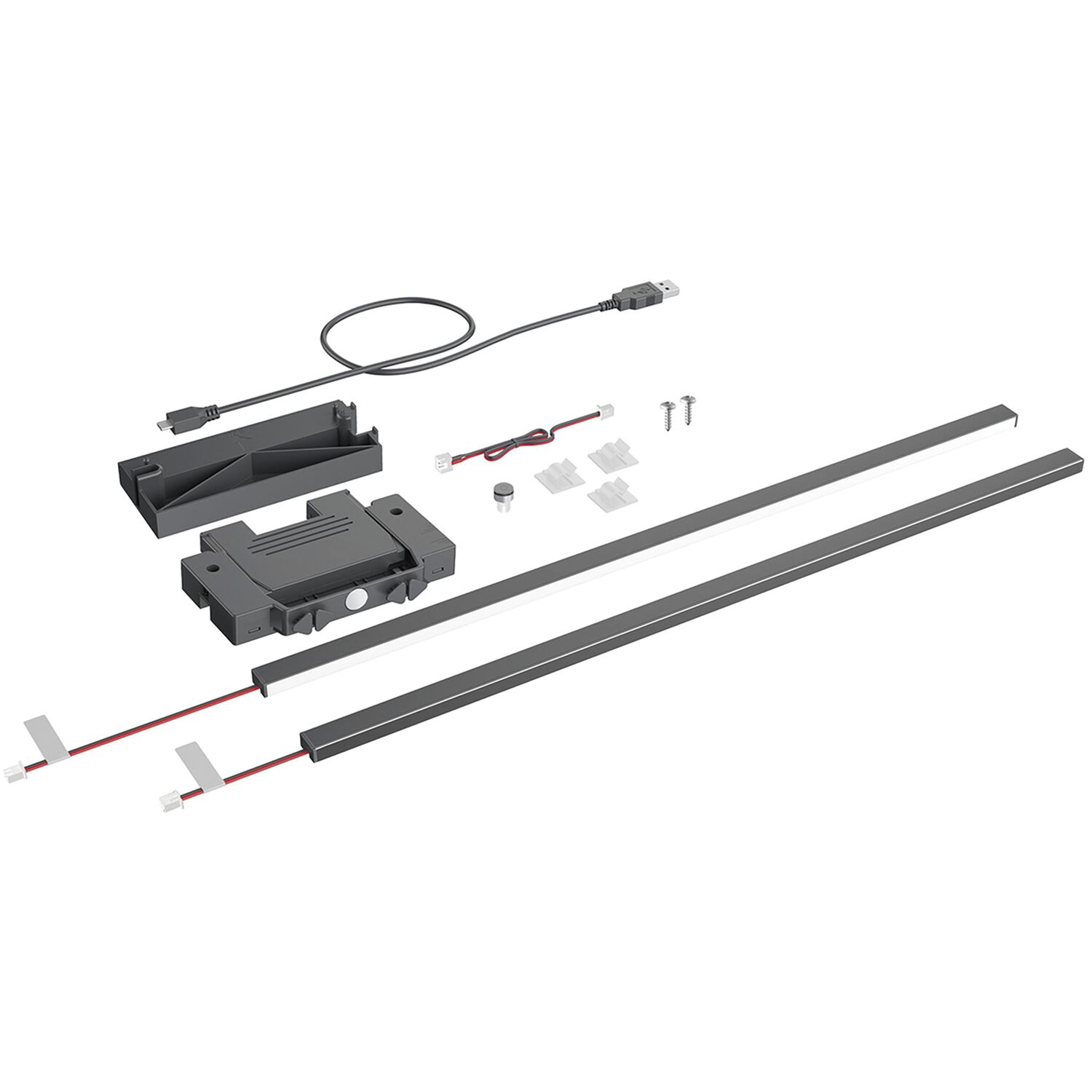 Hettich AvanTech YOU Illumination Designprofil 650, anthrazit