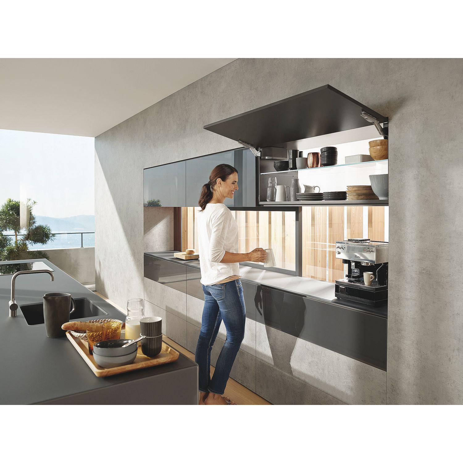 blum AVENTOS HK TOP Kraftspeicher-Set mit Systemschrauben, LF 1730-5200