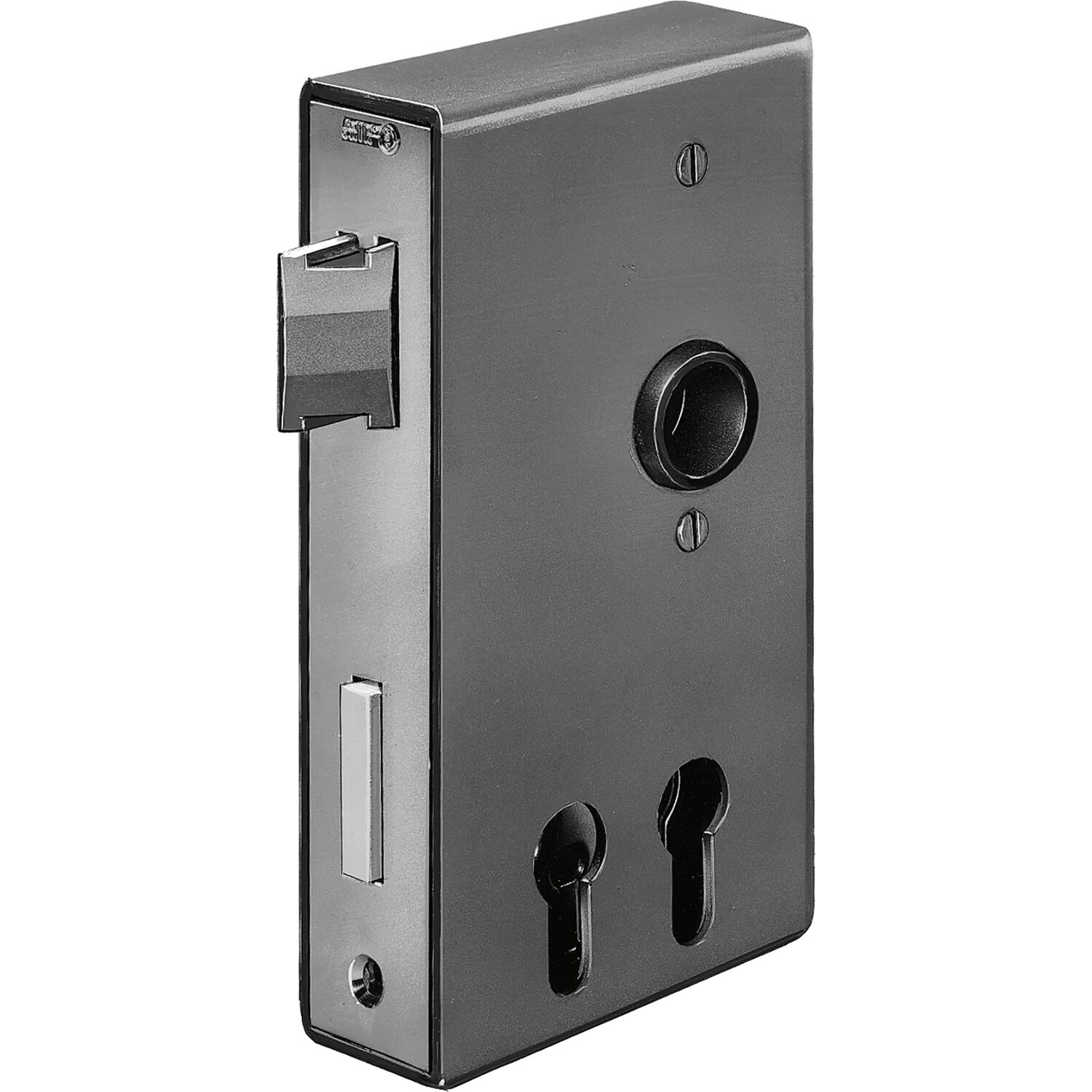 AMF Spezialschloss f. Stahlkonstruktionen 140D, 2 PZW,DM 30/60mm,Kastenstärke 40 AMF Spezialschloss f. Stahlkonstruktionen 140D, 2 PZW,DM 30/60mm,Kastenstärke 40