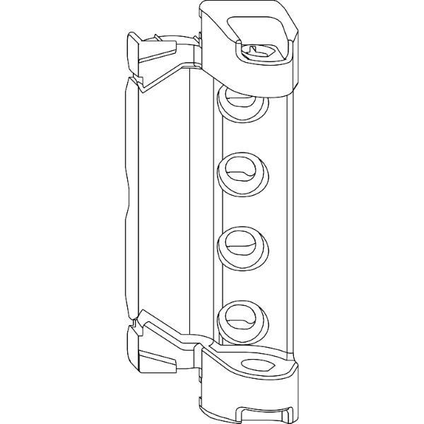 Maco #202543 MACO Scherenlager DT130 12/18 mm 130 kg silber (202543)