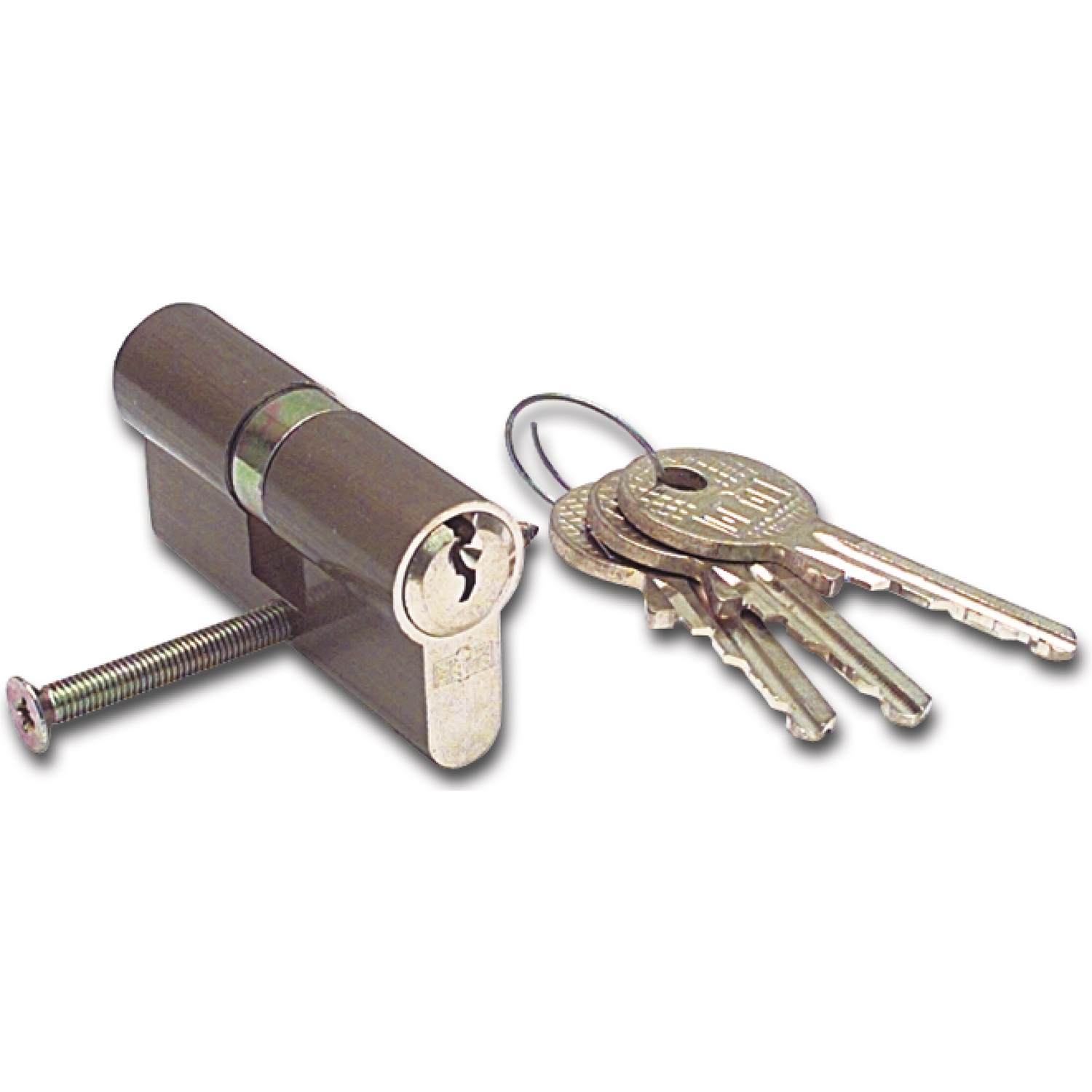 dormakaba Einbaudoppelzylinder H36000 gleichsperrend 30/35,5 vernickelt