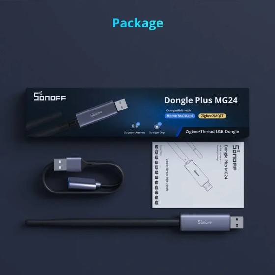 Sonoff USB-Dongle Zigbee/Thread Dongle Plus MG24
