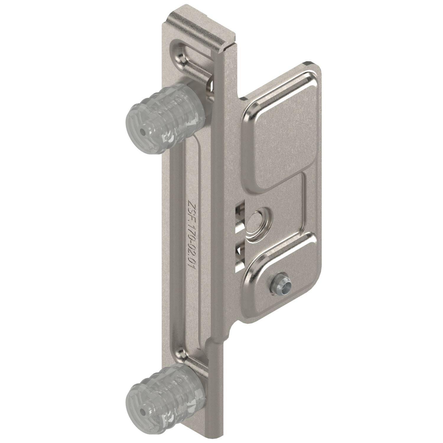 blum METABOX Frontbefestigung Zarge M/K/H Pressversion links Stahl vernickelt