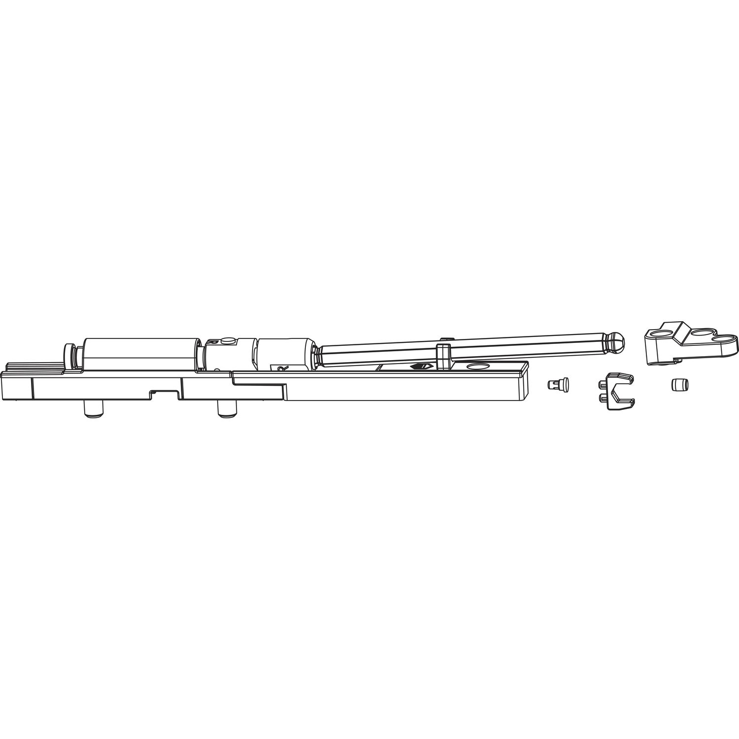 Maco #105336 MACO Lastabtragung POWER, Falztiefe 24 mm, 180 kg, rechts (105336)