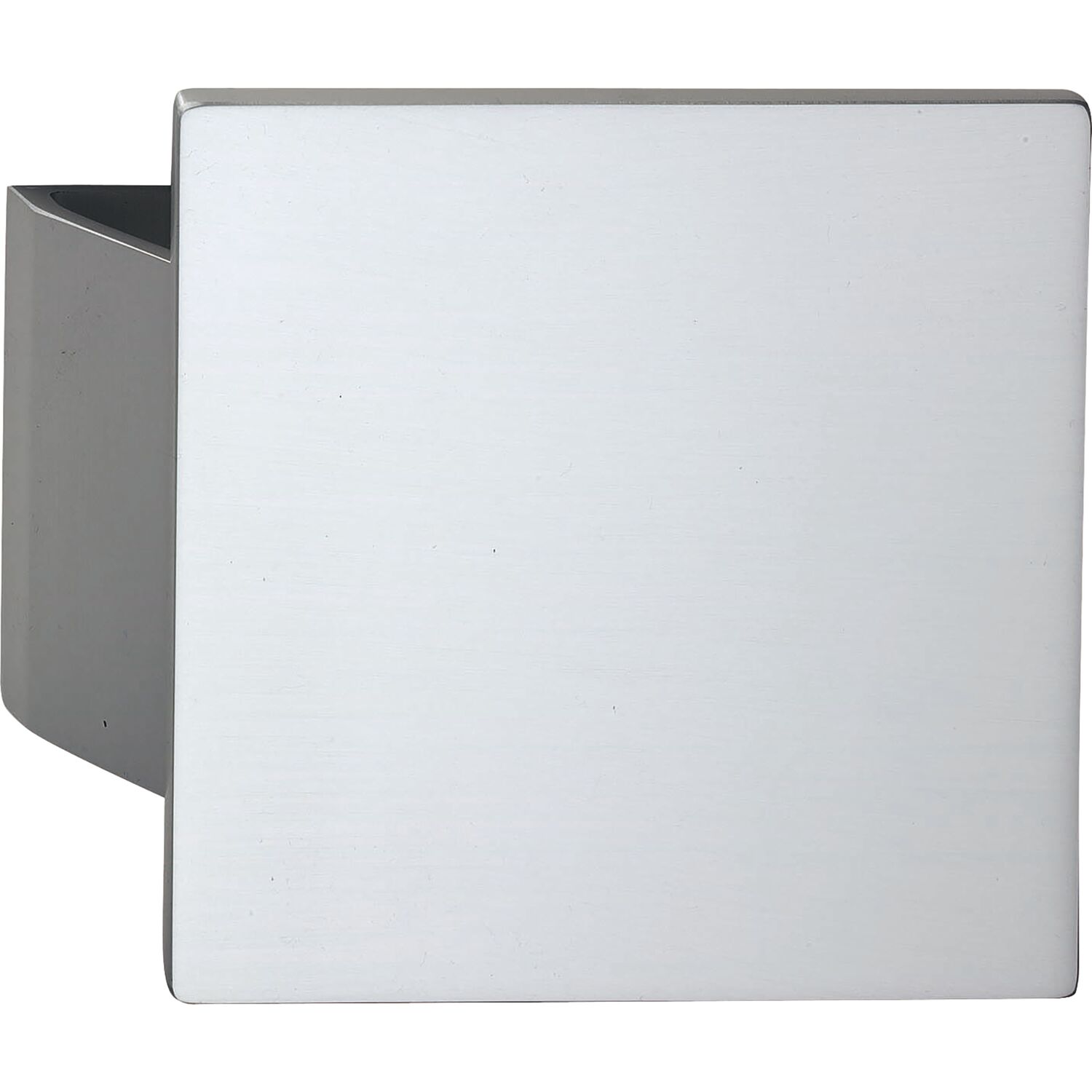KWS Plattengriff SARAH 150x150x10mm Alu silber eloxiert/silber eloxiert