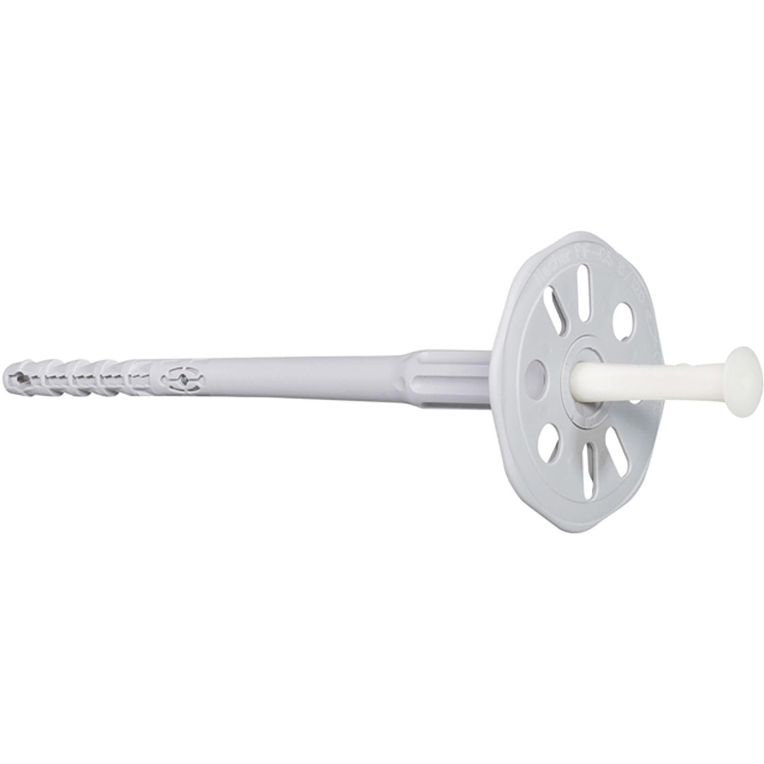 FISCHER Putzdübel PN8/80 Dämmstoffhalter mit Kunststoffnagel (100Stk)