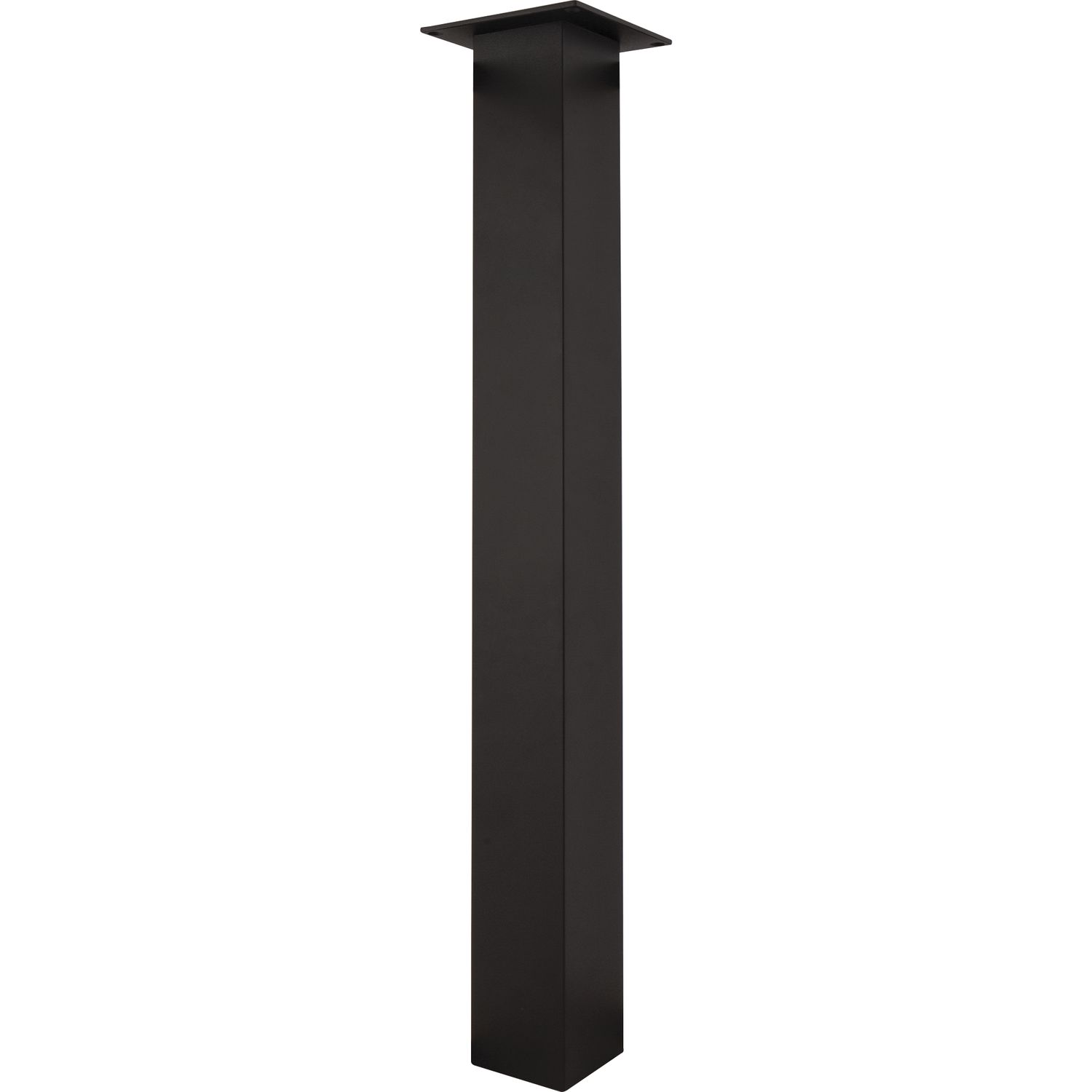 Simausrom Tischfuß 70 x 70 x 720 mm Aluminium schwarz