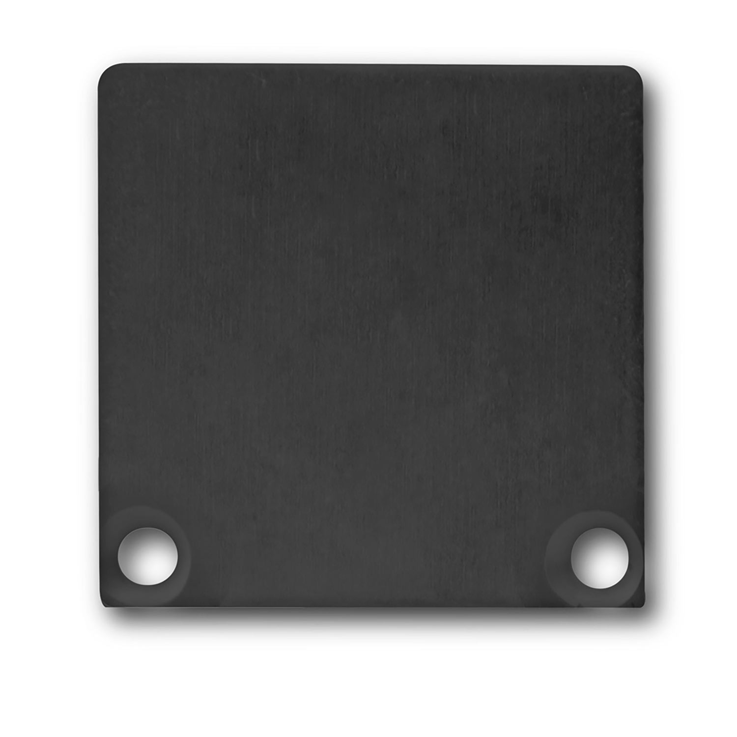 ISOLED Endkappe EC47 Alu schwarz RAL 9005 für SURF/DIVE24 mit COVER10 2 STK inkl. Schrauben