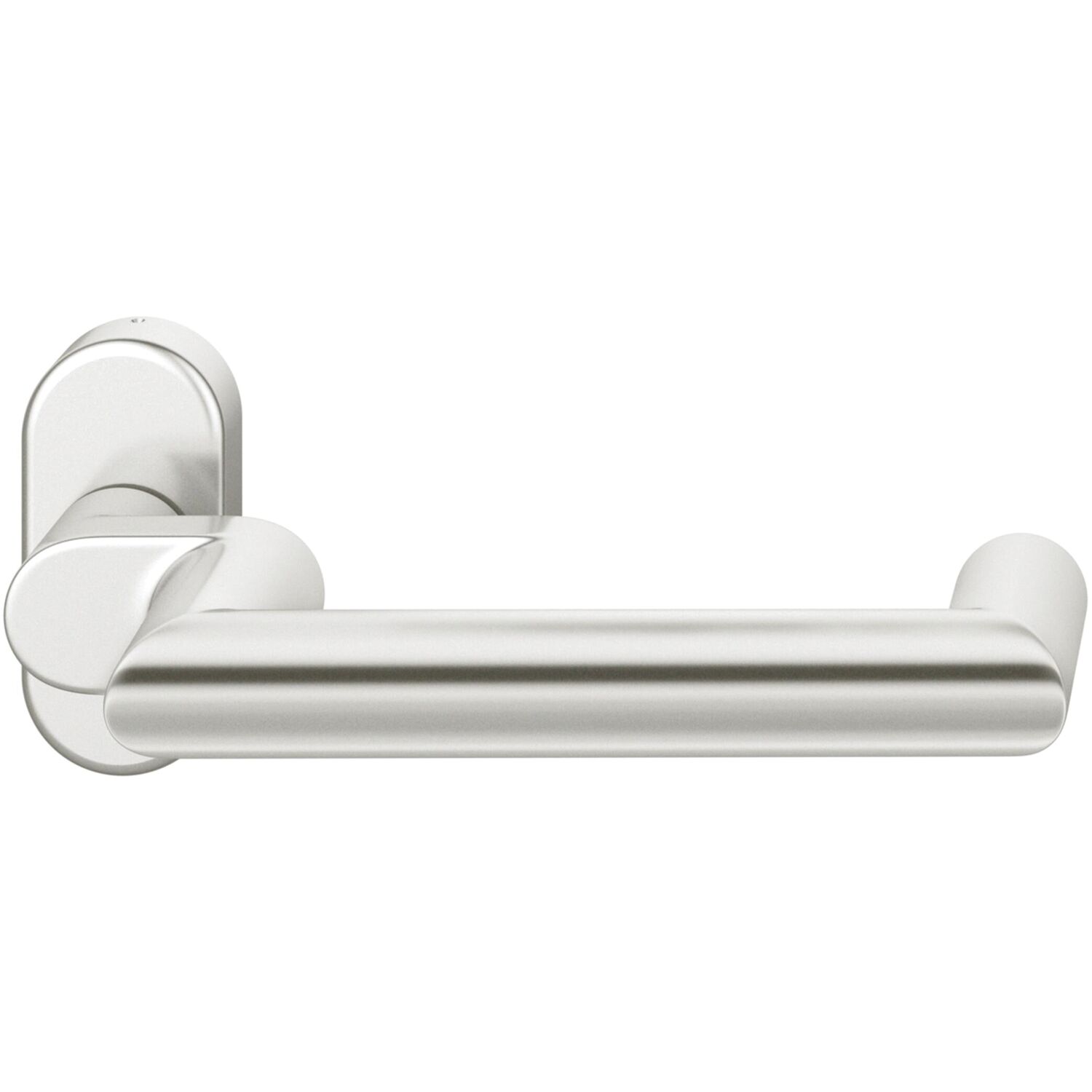 FSB Rahmentürdrücker verkröpft 06 1016 Hochhaltefeder B EN179 Aluminium silber