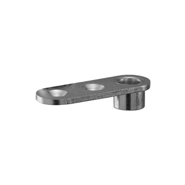 BMH Stangenführungsplatte 1144 für Rundstange ø 10 mm, Stahl verzinkt