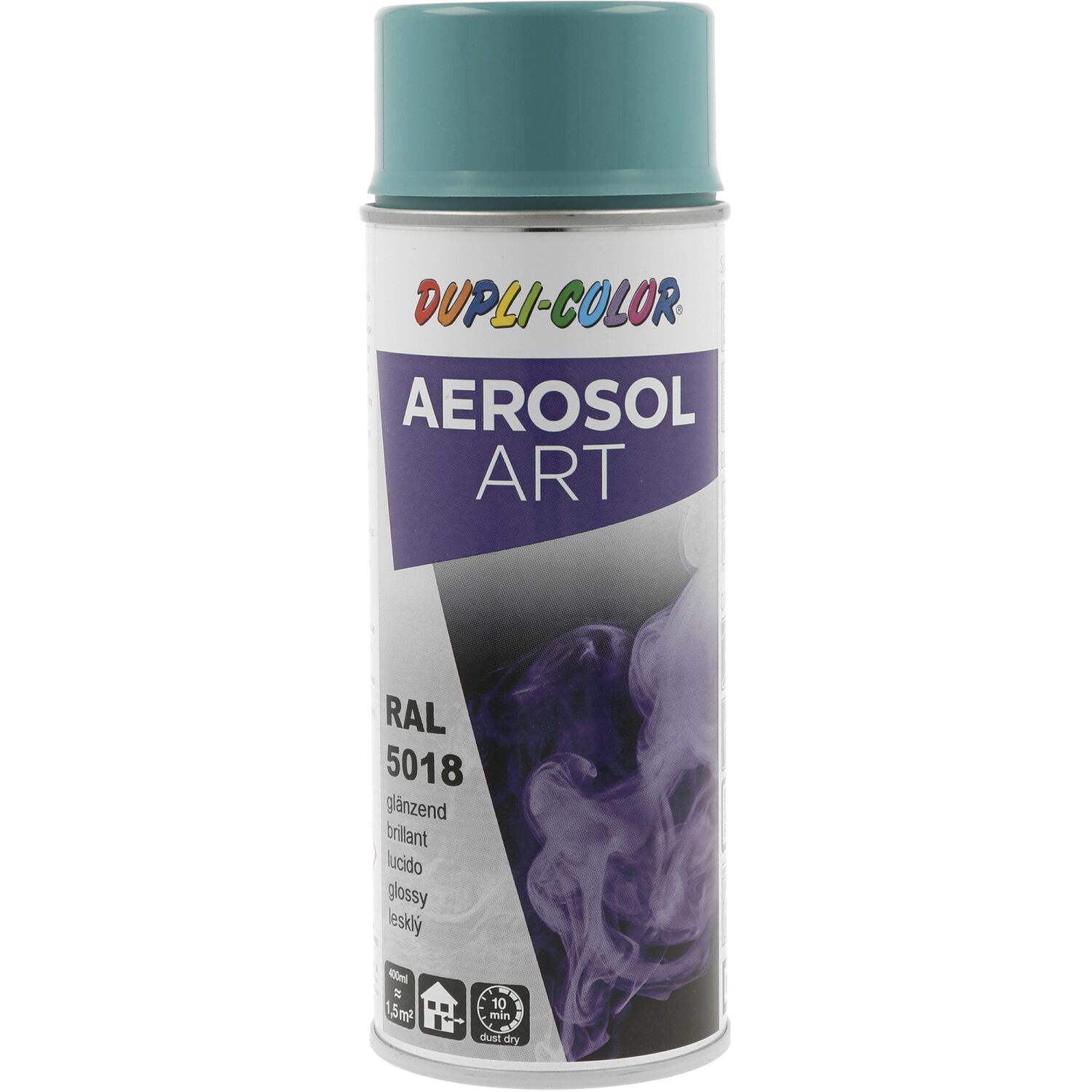 Dupli-Color Lackspray Aerosol Art 400ml türkisblau glänzend / RAL 5018