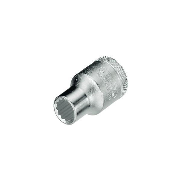 Gedore Steckschlüssel-Einsatz D19 DIN3124 1/2"vierkant 14.0 mm zwölfkant