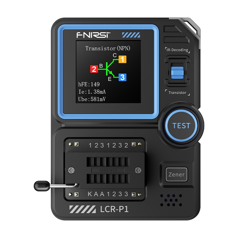 FNIRSI Multifunktionaler Kondensator- und Transistortester