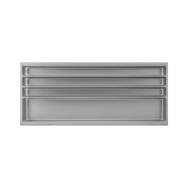 Agoform Besteckeinsatz Scoop II KB 1200 mm Kunststoff Silber Agoform Besteckeinsatz Scoop II KB 1200 mm Kunststoff Silber