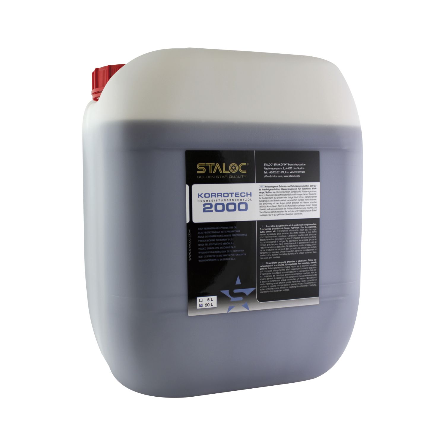 STALOC Korrotech 2000 Hochleistungsschutzöl 20 l
