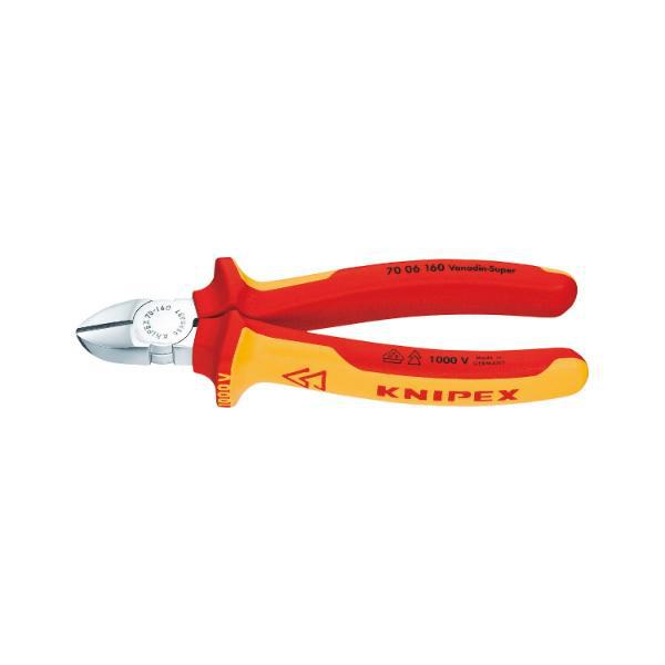 Knipex VDE-Seitenschneider Form 0 DIN 5749 Länge 180 mm