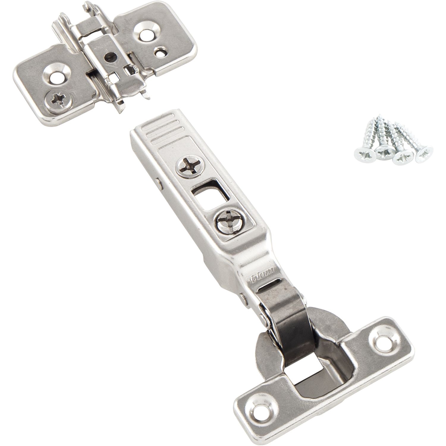 BLUM CLIP top Minischarnier 94°, Eckanschlag mit Feder