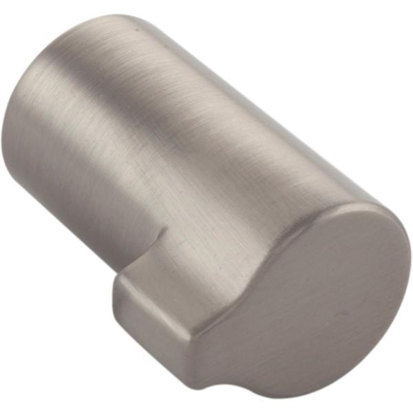 Möbelknopf Scope Ø 16, Höhe 20, Tiefe 30 mm, Zinkdruckguss Edelstahl Effekt