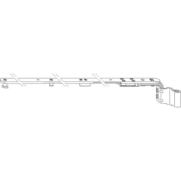 Winkhaus WINKHAUS Schere SH1.T.18-13-12.LS, 12/18-13V, FFB 270-600 mm, links, silber