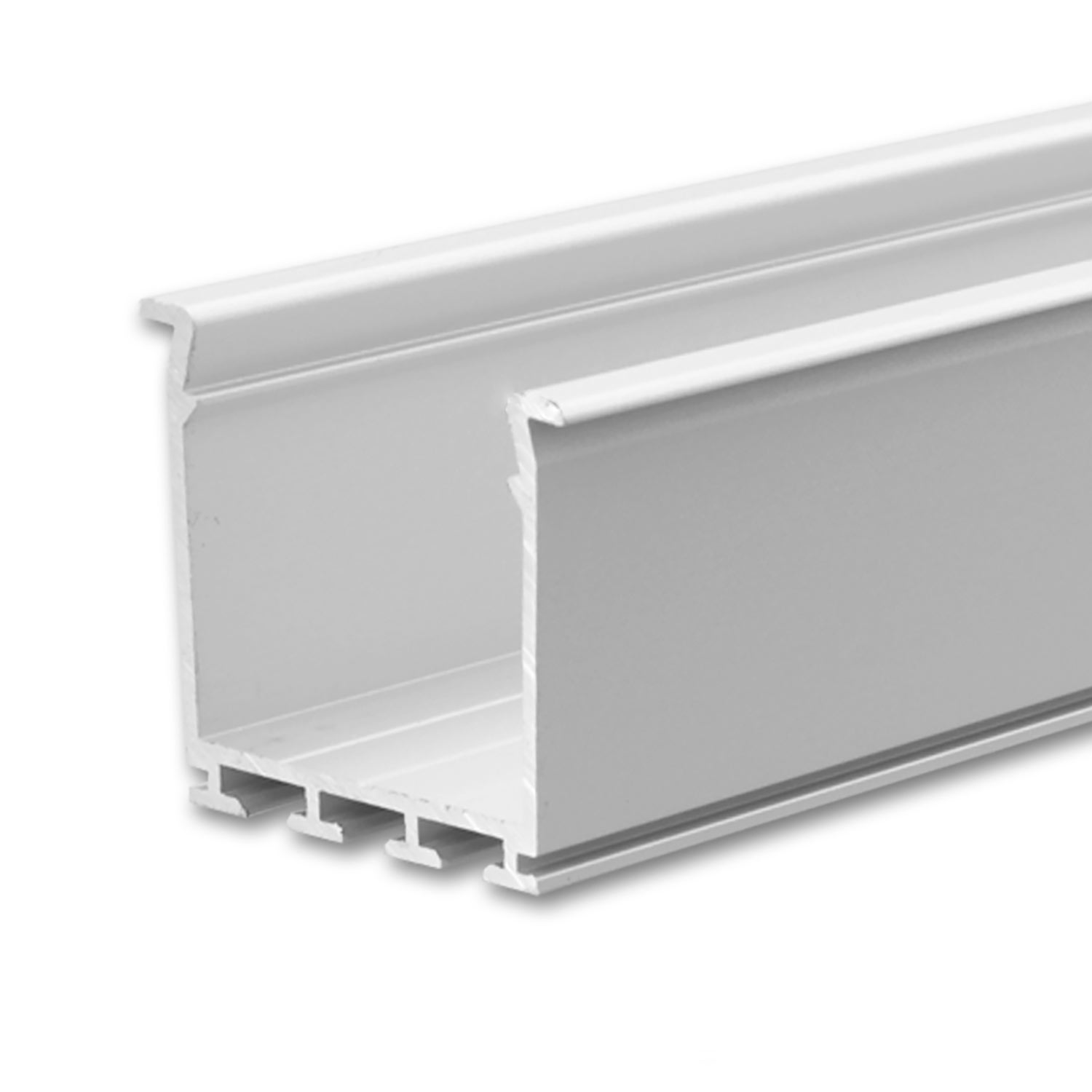 ISOLED LED Einbauprofil WING20 Miniflansch gerade eloxiert L: 200cm