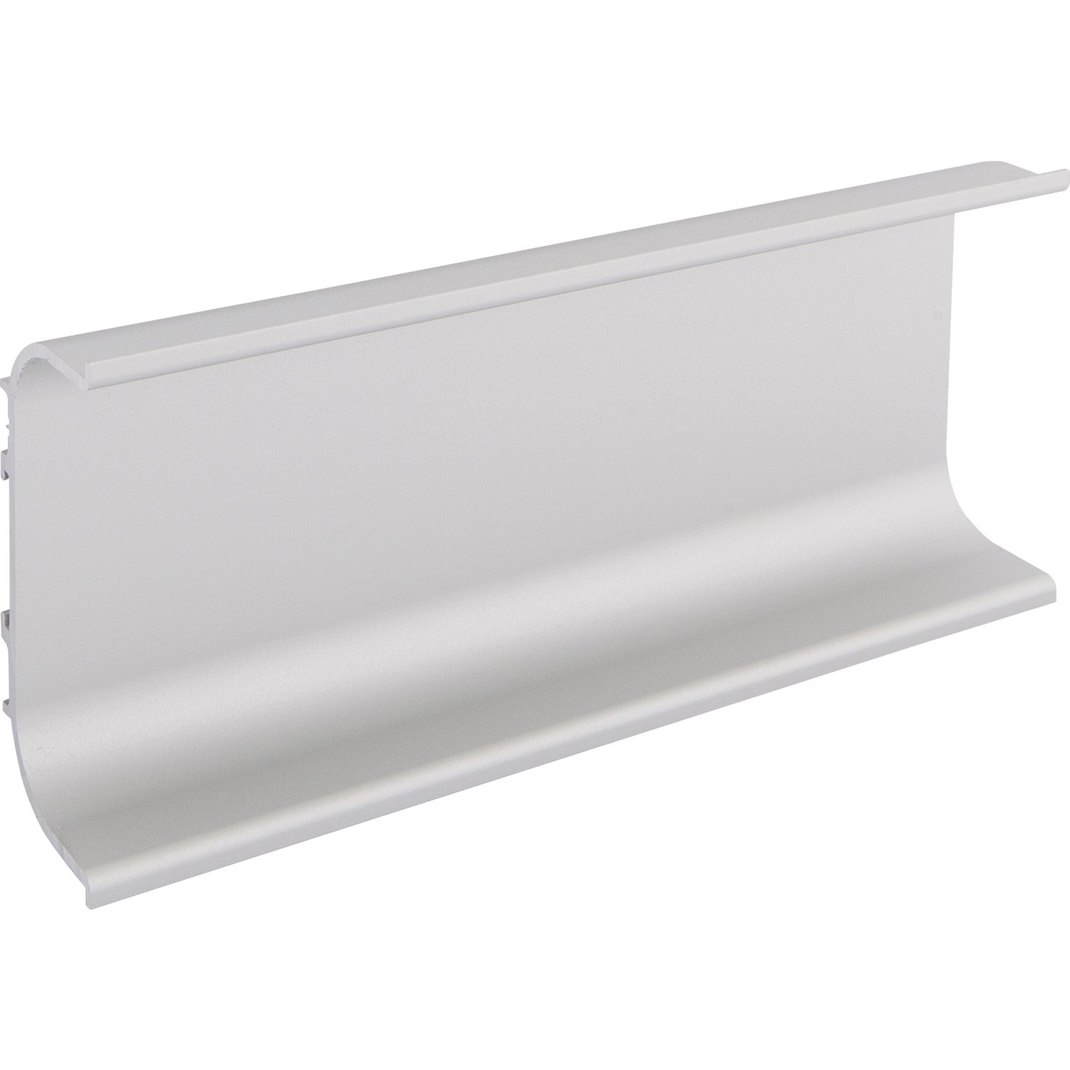 Griffmulde Aktor C-Profil horizontal, Länge 5000 mm, Aluminium natur eloxiert