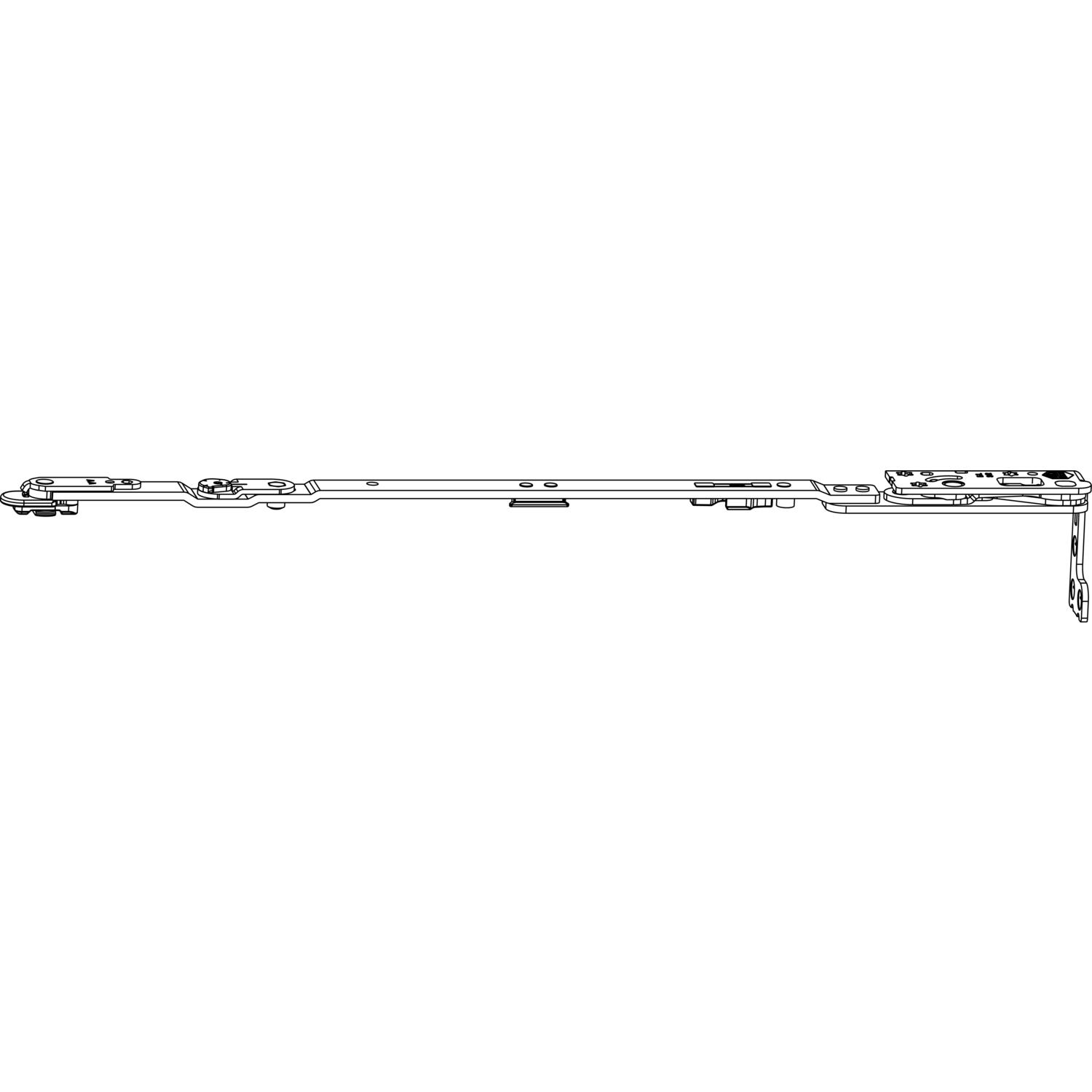 Maco #217655 MACO MM DK-Scherenarm POWER Sparlüftung 13V FT30 FFB 801-1300 mm silber rechts