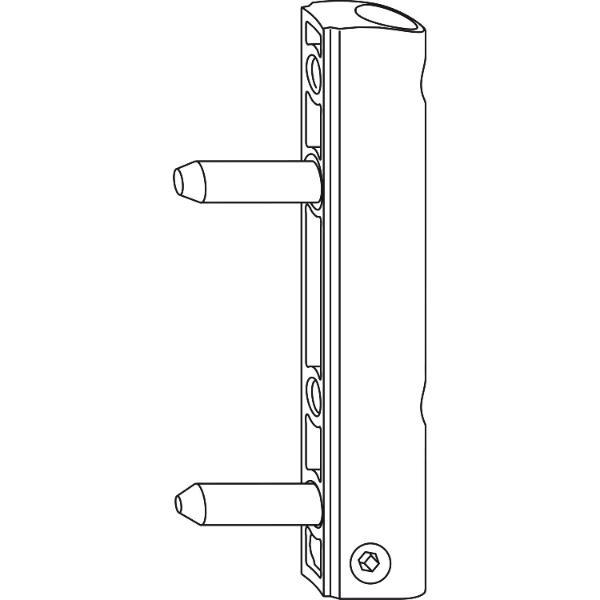 Winkhaus WINKHAUS Flügellager FL.KA.20-6-20, 100 kg, silber