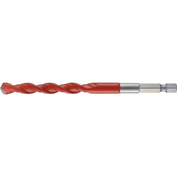 Alpen HM-Universalbohrer Profi-Multicut 1/4"-Sechskantschaft Bohrer ø 4 mm